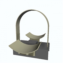 Опоры неподвижные хомутовые бескорпусные типа Т11