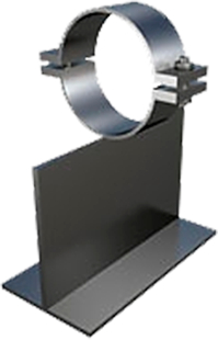 Опоры тавровые хомутовые ТХ 1