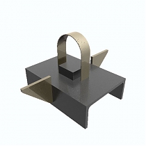 Опоры неподвижные хомутовые типа Т12